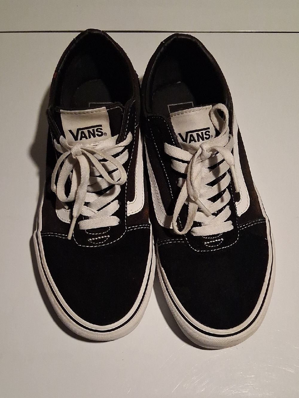 Vans Black and White Old Skool Sneakers